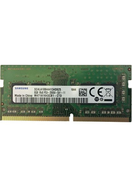 8GB 2666MHz DDR4 Ram (M471A1K43CB1)