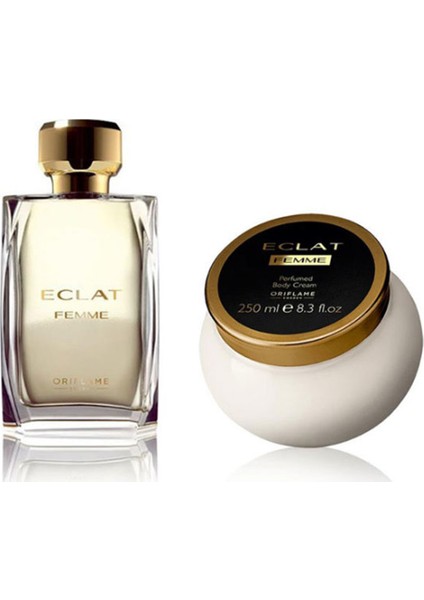 Eclat Femme Edt 50 ml Kadın Parfümü + Eclat Vücut Kremi