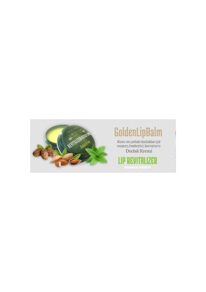 Golden Lip Balm Dudak Bakım Kremi 12 Ml.