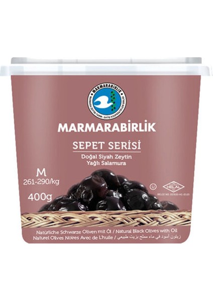 Sepet Serisi M 261-290 Zeytin 400 gr