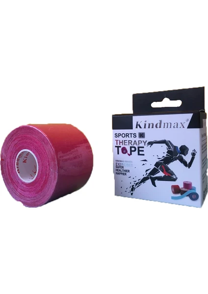 Kinesio Sporcu Bandı 5 cm x 5 M Pembe