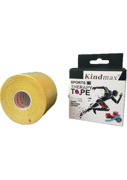 Kinesio Sporcu Bandı 5 cm x 5 M Sarı