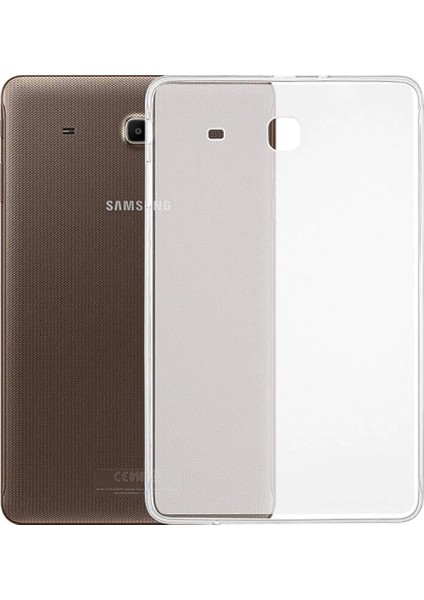 Samsung Galaxy Tab E (T560) 9.6" Kılıf Şeffaf Silikon Arka Kapak