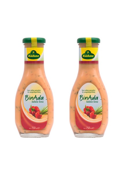 Kühne  Binada Salata Sosu 2'li 250 ml