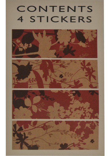 Readyroll Floral Kendinden Yapışkanlı Dekoratif Duvar Süsü