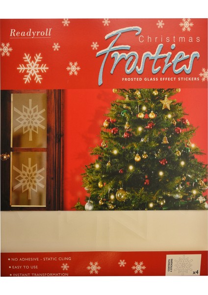 Readyroll Buzlu Cam Görünümlü Şeffaf Desenli Dekoratif Cam Süsü fiyatları