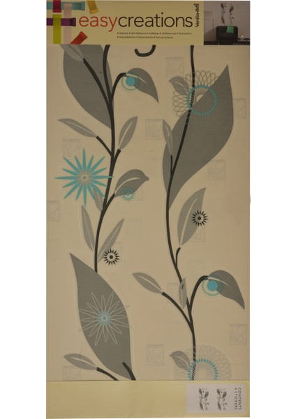 Floral Kendinden Yapışkanlı Dekoratif Duvar Süsü fiyatları