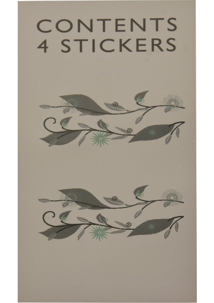 Floral Kendinden Yapışkanlı Dekoratif Duvar Süsü modelleri