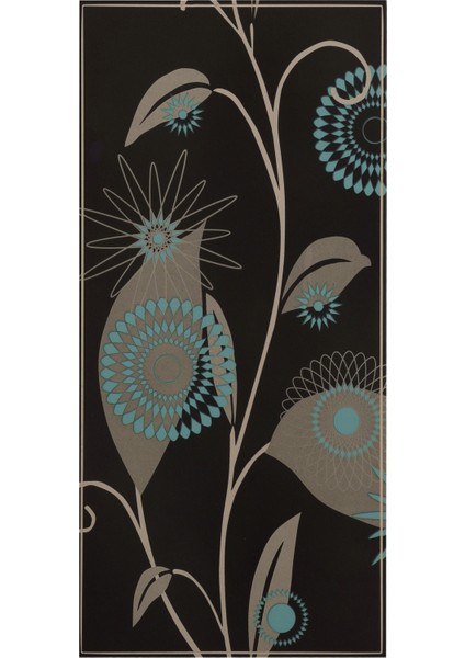 Floral Kendinden Yapışkanlı Dekoratif Duvar Süsü