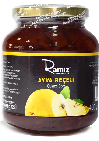 Katkısız Ayva Reçeli 400 gr