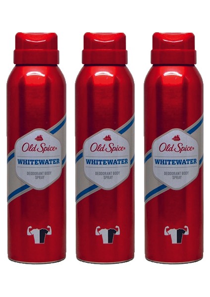 Sprey Deodorant 150 ml Whitewater 3 Adet