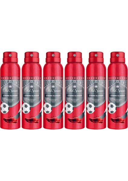 Anti Perspirant Deodorant 150 ml Strong Slugger 6 Adet