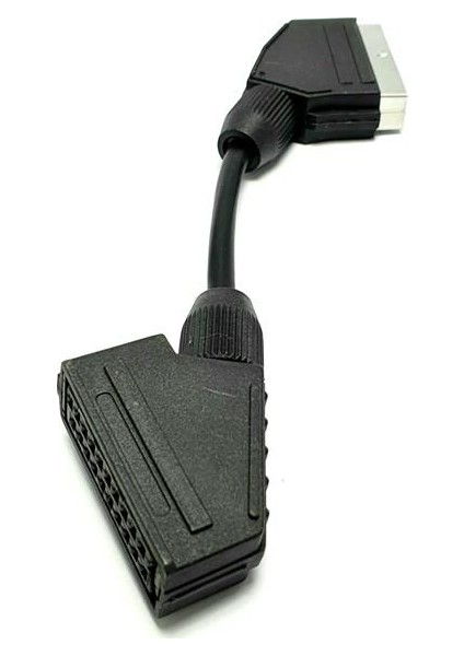 Scart Ara Kablo Dişi-Erkek 20CM