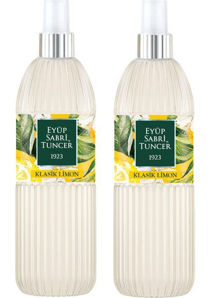 Klasik Limon 150 ml Sprey Kolonya - Pet Şişe 2 Adet