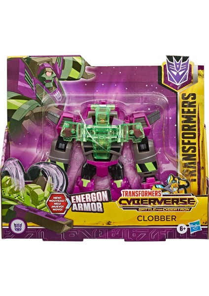 Hasbro Transformers Cyberverse Büyük Figür - Clobber