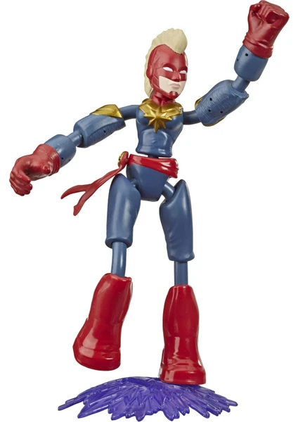 Hasbro Marvel Avengers Avengers Bend & Flex Captain Marvel Figür