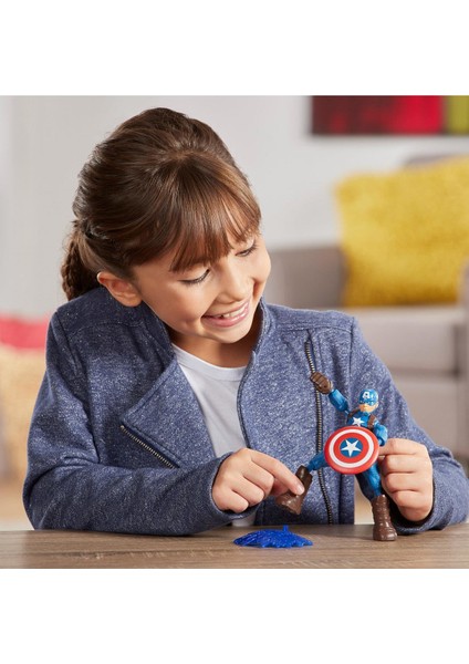 Hasbro Marvel Avengers Avengers Bend & Flex Captain America Figür