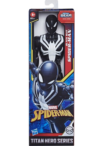 Hasbro Spider-Man Titan Hero Web Warriors Siyah Zırhlı Spider-Man Figür