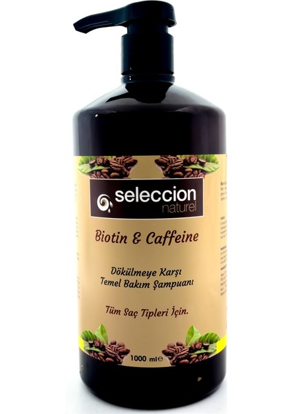 Biotin & Caffeine özlü Şampuan 1000 ml