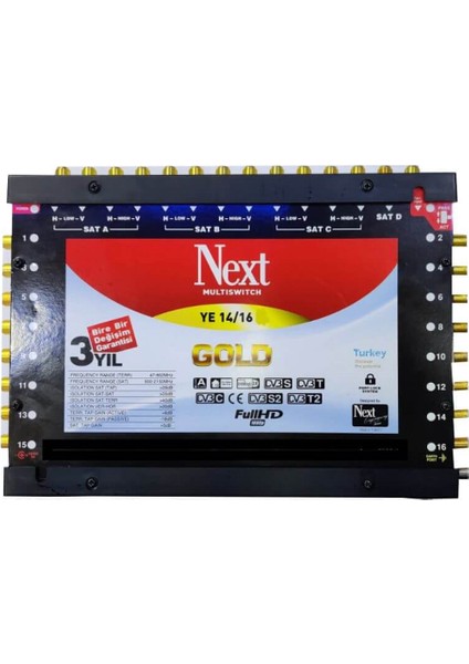 Next YE-14/16 Sonlu Uydu Santral MultiSwitch