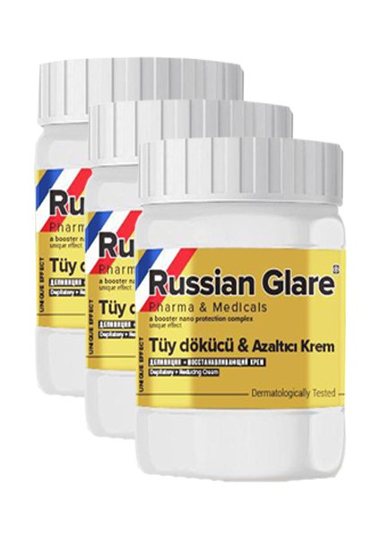 Russıan Glare Tüy Dökücü Azaltıcı Merhem 3 Adet