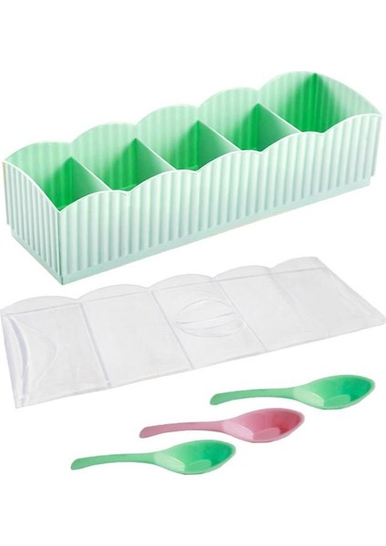 5 Bölmeli Kaşıklı Baharatlık MTF.03690.00 fiyatları