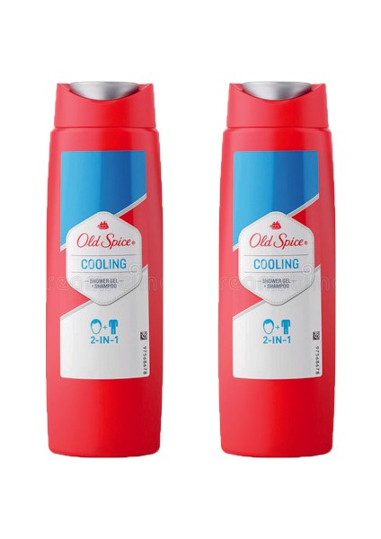 Duş Jeli & Şampuan 400 ml Cooling 2 Adet