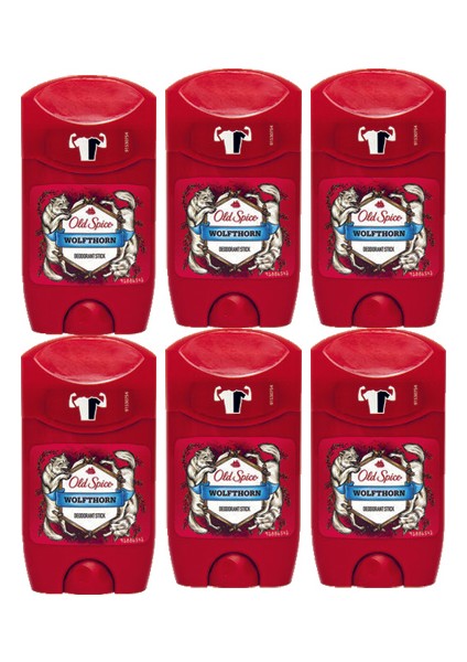 Deo Stick 50 ml Wolfthorn 6 Adet