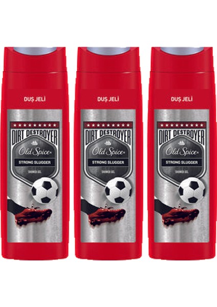 Duş Jeli 400 ml Strong Slugger 3 Adet