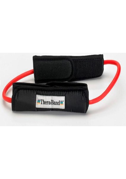 Theraband Tubing Loop Band(Çember) Yumuşak Destekli Kırmızı