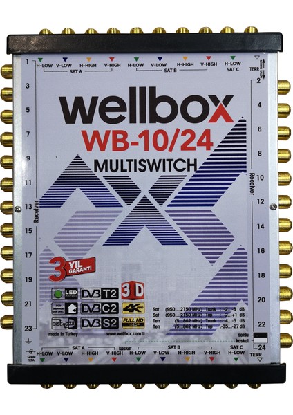 WB-10/24 Sonlu Kaskatlı Multiswitch