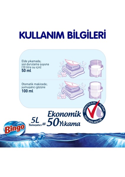 Soft Lavanta Rüzgarı Çamaşır Yumuşatıcısı 5 Lt x 4'lü modelleri