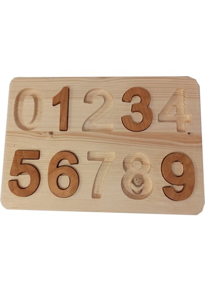 Oyuncak Ahşap Yapboz Sayılar fiyatları