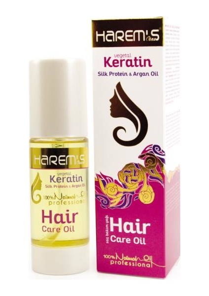 Harems Keratin Saç Bakım Yağı 100 ml