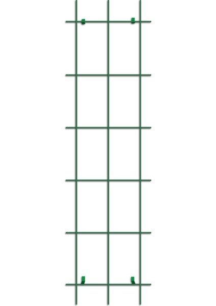 74045 Sarmaşık Bitkilere Özel Metal Tırmanma Kafesi Yeşil 150 x 45 cm