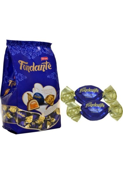 Fondante Elvan Fondante 2kg Karamel Dolgulu Şeker Çikolata