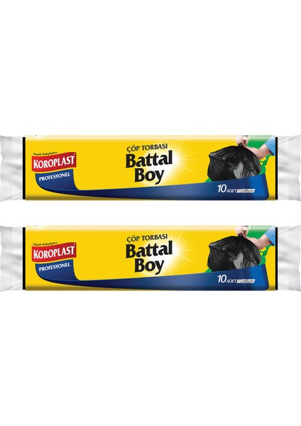 Battal Boy Çöp Torbası 10 Adet - 2'li