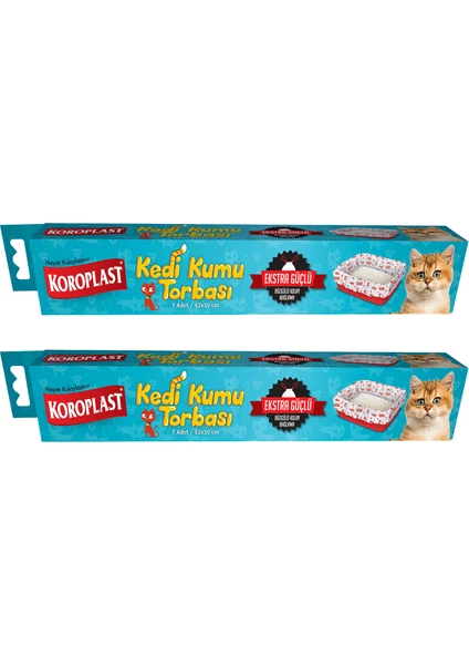 Kedi Kumu Torbası 7 Adet - 2'li