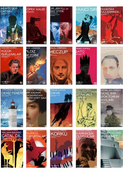 Modern Klasikler : Köpek Kalbi - Meczup - Şato - Yıldız Gezgini - 20 Kitap