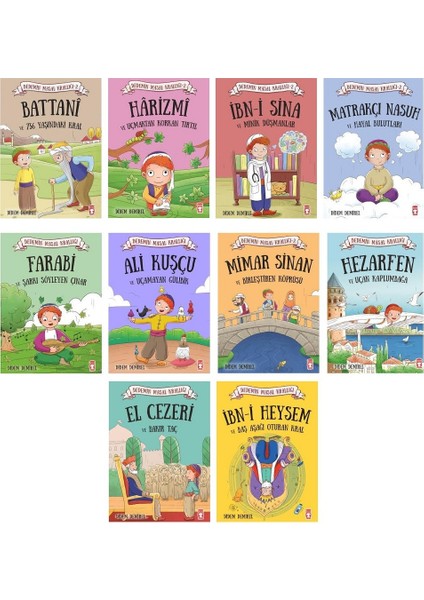 Didem Demirel Dedemin Masal Krallığı Seti 10 Kitap - Didem Demirel