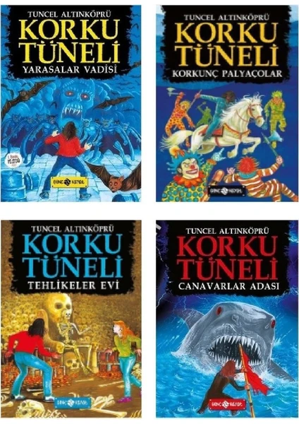 Tuncel Altınköprü Korku Tüneli Serisi 4 Kitap - Tuncel Altınköprü