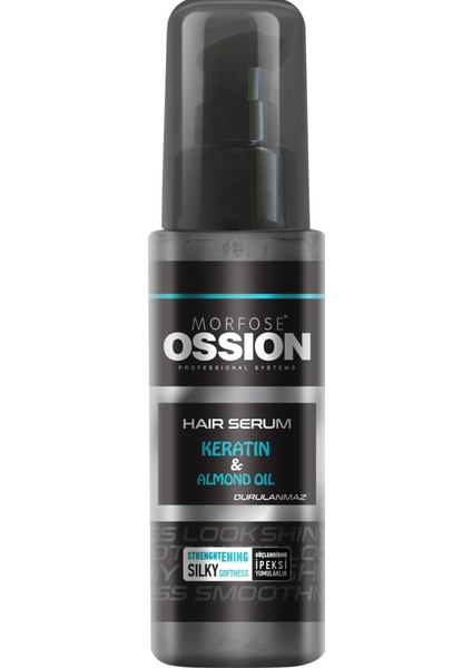 Morfose Ossıon Saç Serumu Keratin Badem Yağı 75 ml