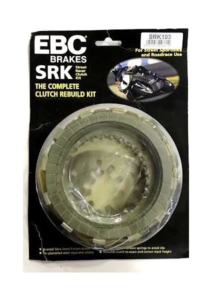 Debriyaj Kiti (Balata, Sac, Yay) Srk103 Honda Vfr 1200 Fa 2010-2015 Manuel Şanzıman