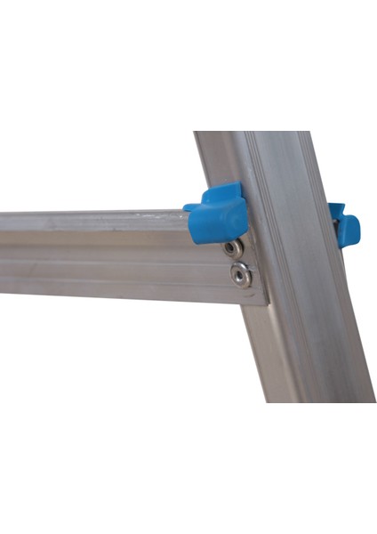 4+4 Basamaklı Çift Çıkışlı Alüminyum Merdiven modelleri