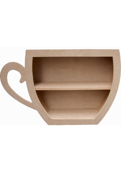 İstanbul Hobi Boyanabilir Fincan Raf Sol