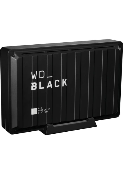 BLACK D10 8TB 3.5" 250MB/s USB 3.2 Taşınabilir Disk WDBA3P0080HBK-EESN