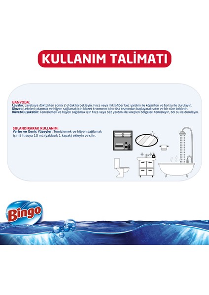 Oksijenli Çamaşır Suyu Okaliptüs 750 ml