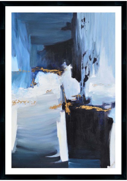 Dokulu Tablo Çerçeveli 50 x 70 cm
