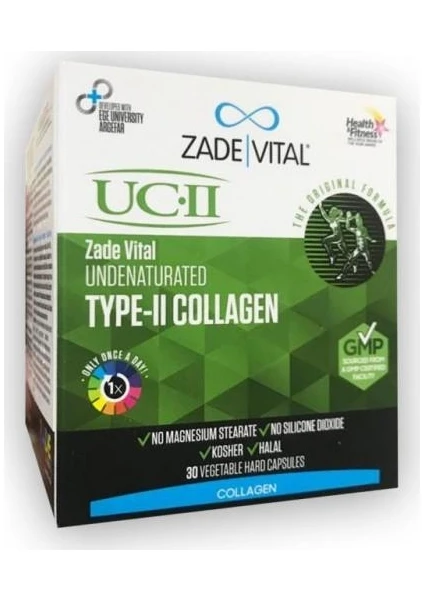 Zade Vital Uc-Iı Tip-Iı Kollajen İçeren Takviye Edici Gıda