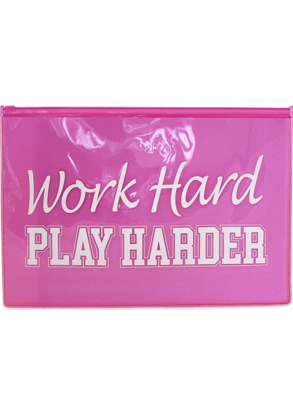 PM18427 Portföy Dosya Work Hard A4